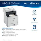 Brother MFC-L8610CDW Wireless Laser Multifunction Printer