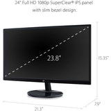 ViewSonic 23.8" Value VA2459-SMH 16:9 FHD LED Monitor (Black)