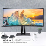 ViewSonic VP3881A 38'' IPS WQHD Curved Ultrawide Monitor