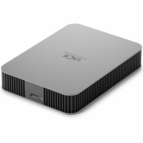 LaCie STLP2000400 2 TB Portable Hard Drive - External - Silver