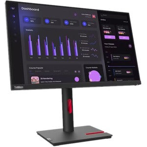 Lenovo 23.8" ThinkVision T24i-30 23.8 FHD IPS monitor-Raven Black