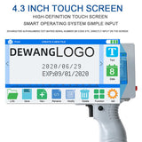 Handheld Portable Wireless 4.3-Inch Touch Screen Digital Inkjet Printer