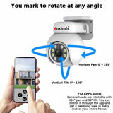 8MP IP HD Waterproof Camera with Two-Way Audio & Body Tracking