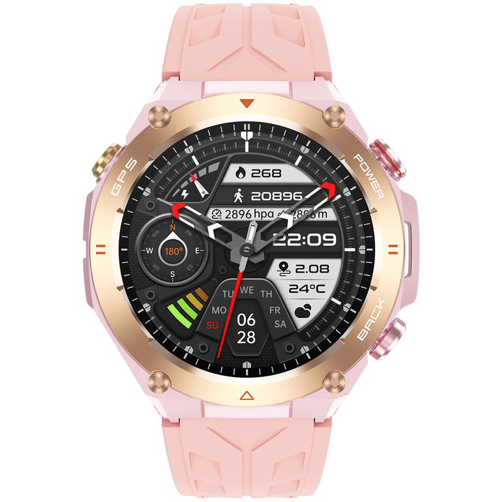 VALDUS VG41 GPS Smartwatch – 650mAh, Built-in Display, Heart Rate, Compass, Fitness Tracking