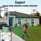 8MP IP HD Waterproof Camera with Two-Way Audio & Body Tracking