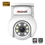 8MP IP HD Waterproof Camera with Two-Way Audio & Body Tracking