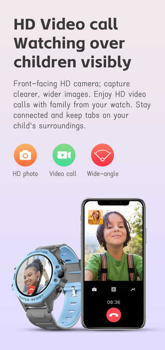 Kids Smartwatch IPX7 WIFI LBS