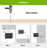 Full Motion Tablet Holder – 7–12" Wall, Ceiling & Desk Mount Metal Bracket