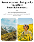 Smart Camera Glasses with Magnetic Charging