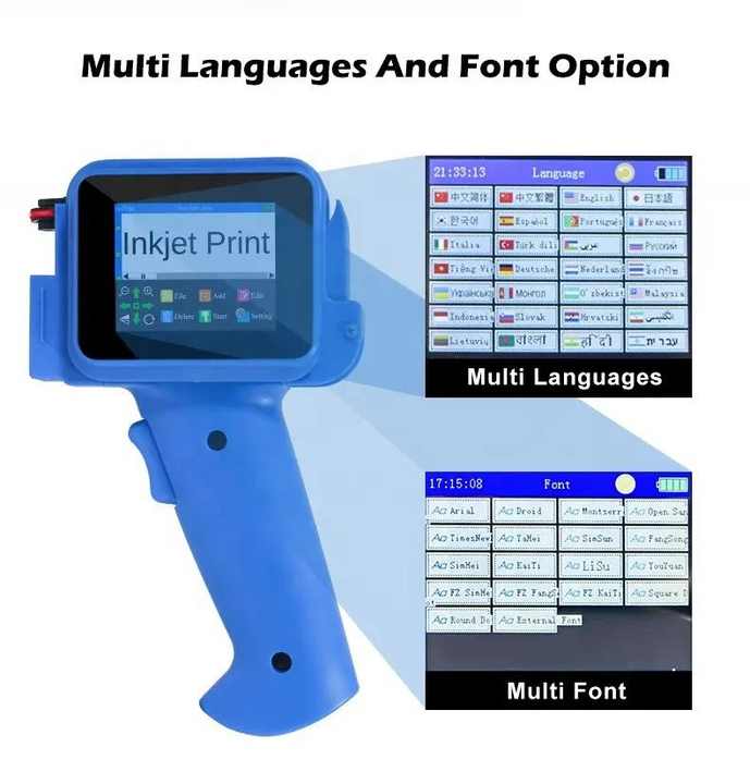 Hand Held Portable Ink Jet Printer