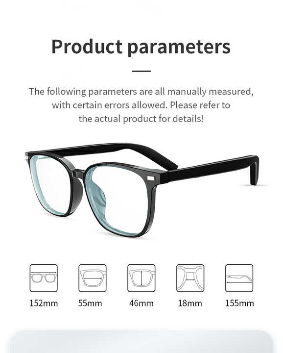 Smart Camera Glasses with Magnetic Charging
