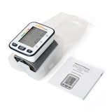 Wrist Digital Blood Pressure Monitor, Portable Automatic LCD Display - LIVINGbasics