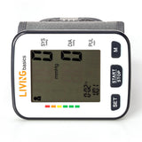 Wrist Digital Blood Pressure Monitor, Portable Automatic LCD Display - LIVINGbasics